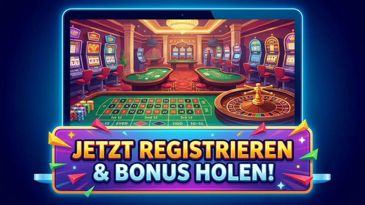Registrierung mit Bonus